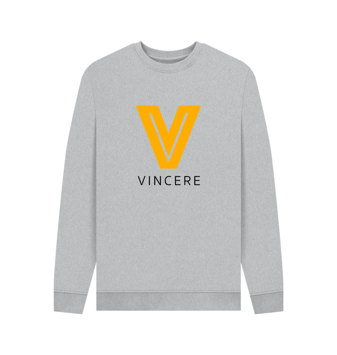 Grey Recycled Printed Sweater