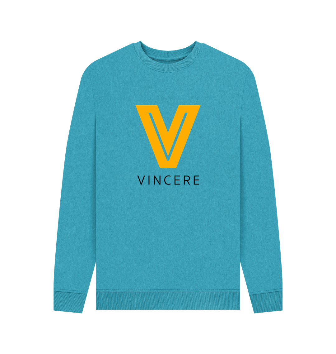 Ocean Blue Recycled Printed Sweater