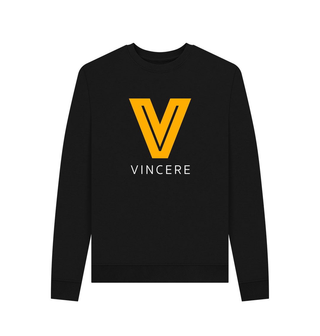 Black Printed Sweater