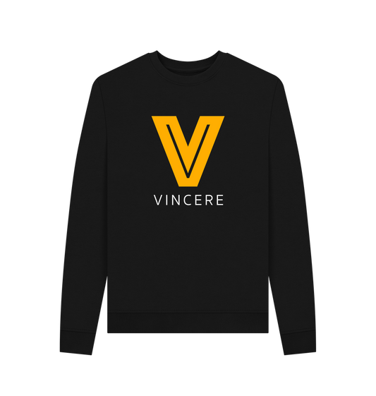 Black Printed Sweater