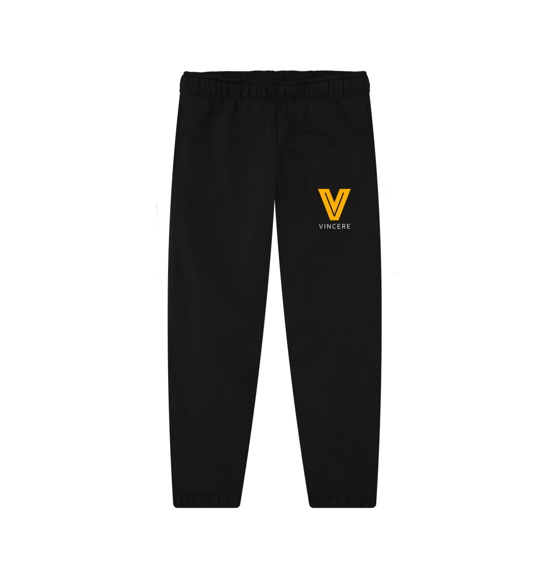 Black Printed Womens Joggers
