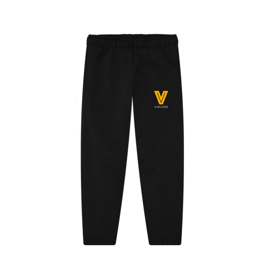 Black Printed Womens Joggers