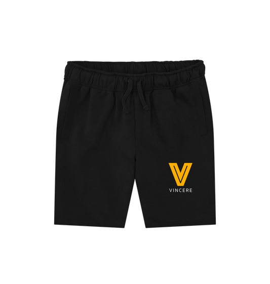 Black Printed Mens Shorts